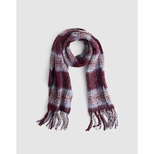 NWT! Madewell - Alpaca-Blend Scarf - Dark Pomegranate